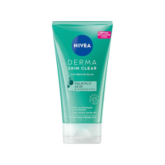 Nivea Derma Skin Clear Anti-Blemish Scrub : 150 ml