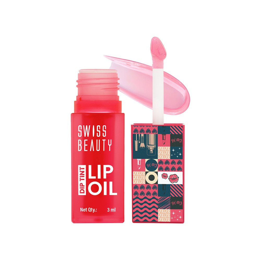 Swiss Beauty Dip Tint Lip Oil (Dragon Fruit) : 3 ml