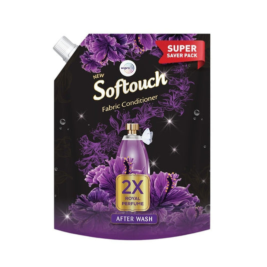 Softouch After Wash Fabric Conditioner (2X Royal Perfume) : 2 ltr