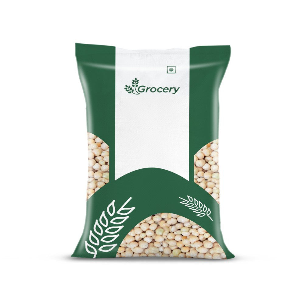 Whole Farm Grocery White Dried Peas/Safed Matar : 1 kg