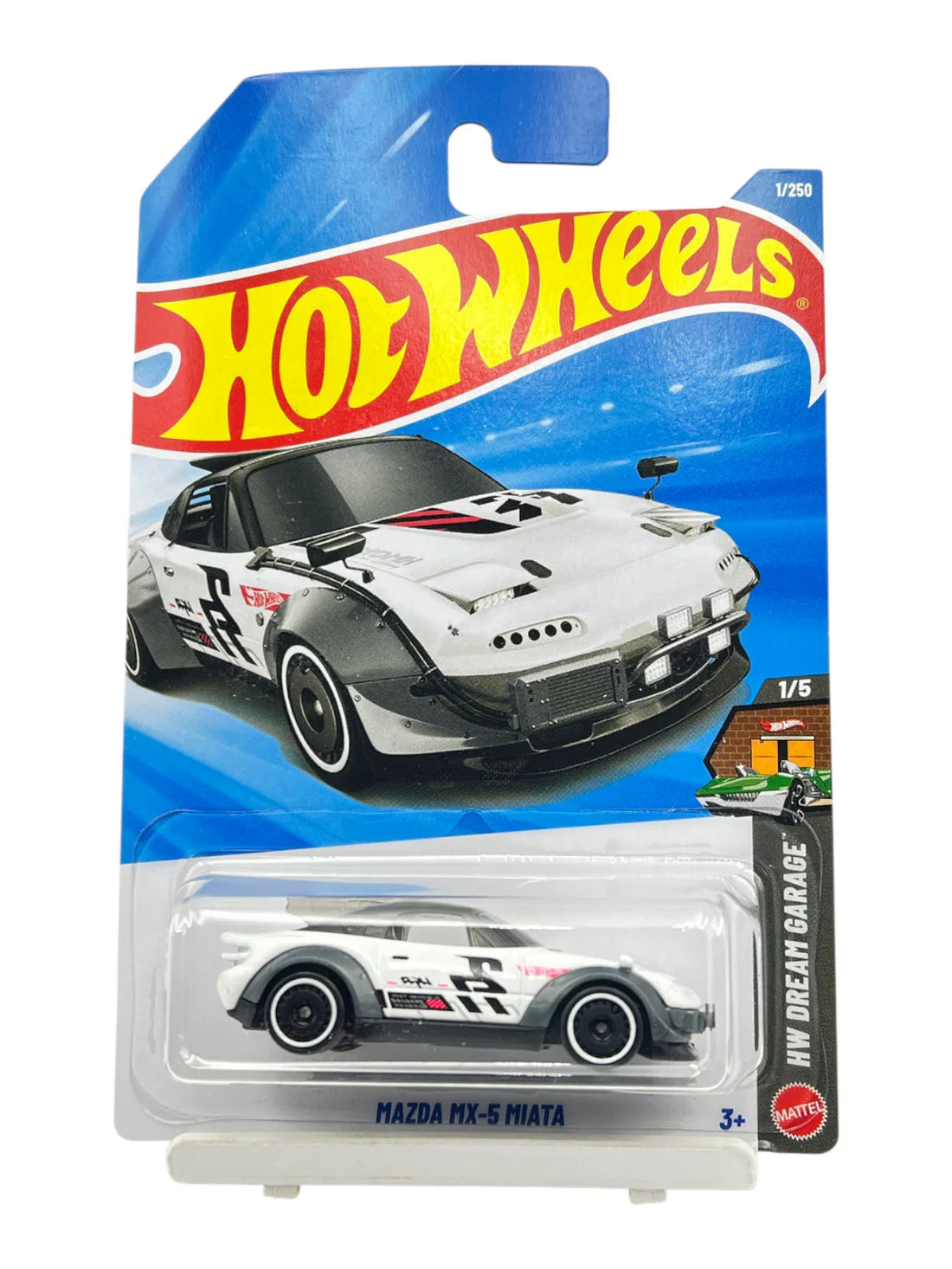 Mazda MX-5 Miata (White) – Hot Wheels by Mattel - Imported (B Case)