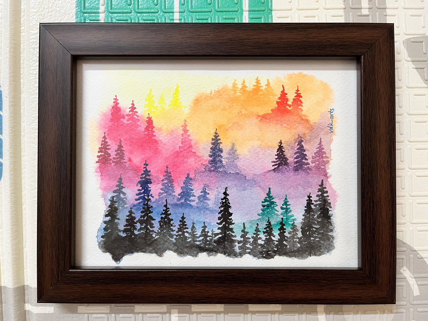 Misty Forest artwork by Vdk Arts