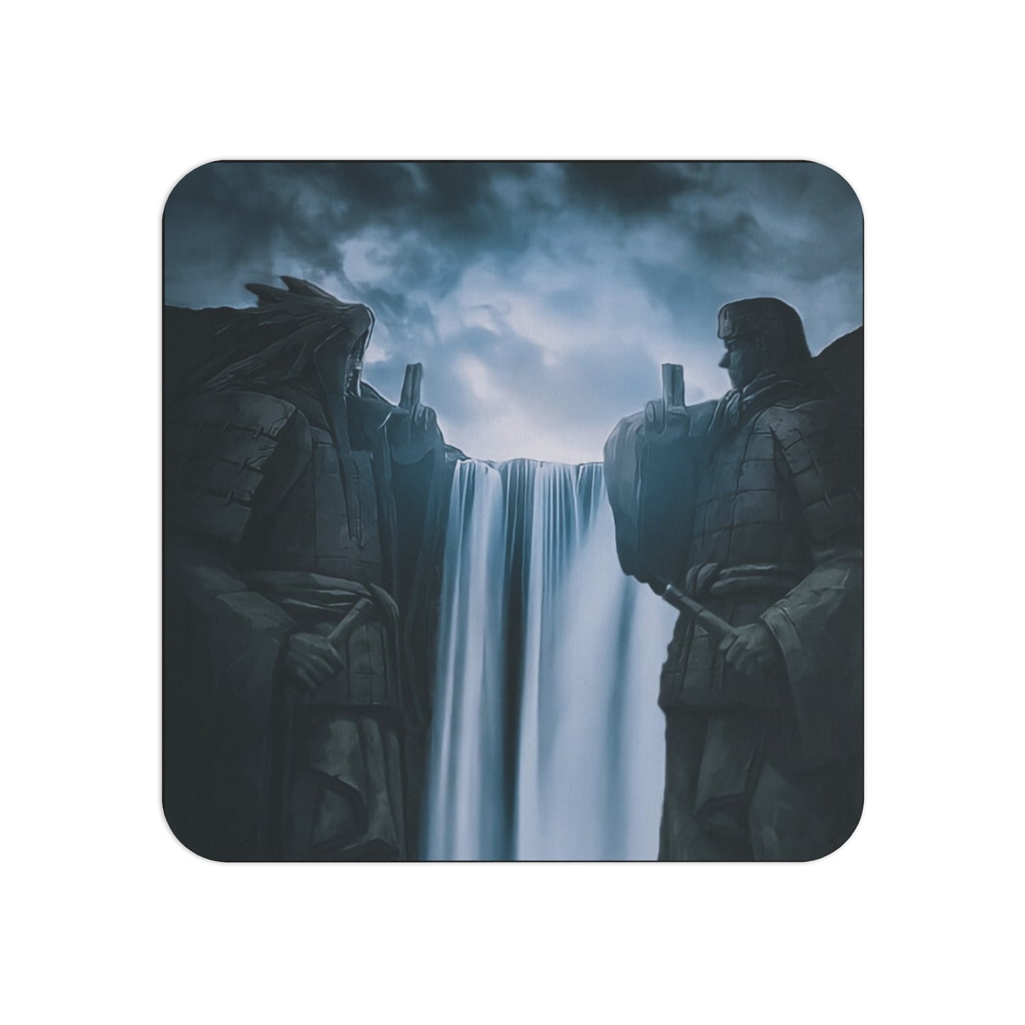 Naruto - Valley of the End: Printed Square Coaster Set (Set of 2)