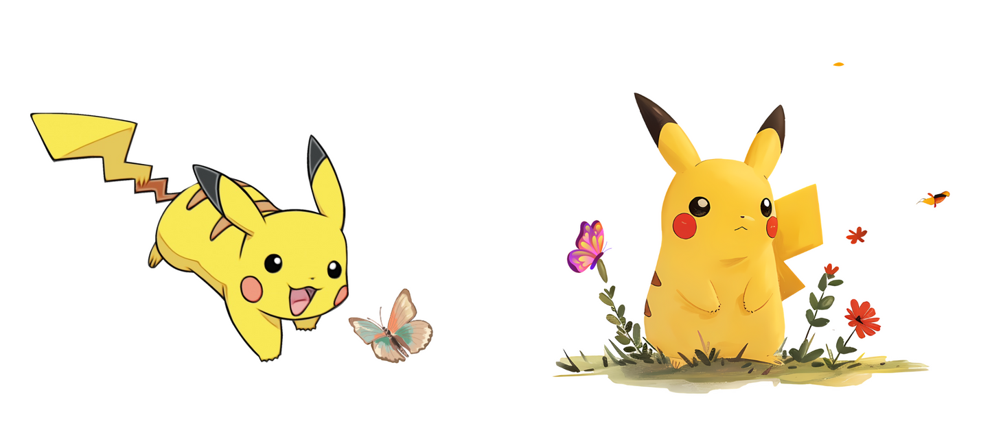 Pokémon - Pikachu in the Wild: Printed Ceramic Pen Stand (11oz)