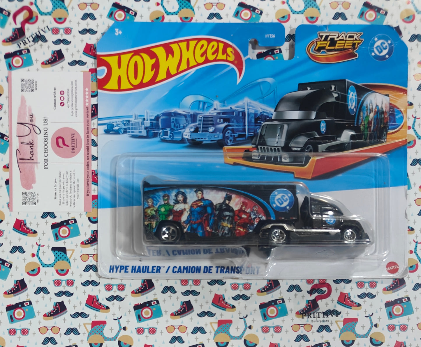 Hype Hauler / Camion De Transport (Truck Set – DC) – Hot Wheels 2025 by Mattel