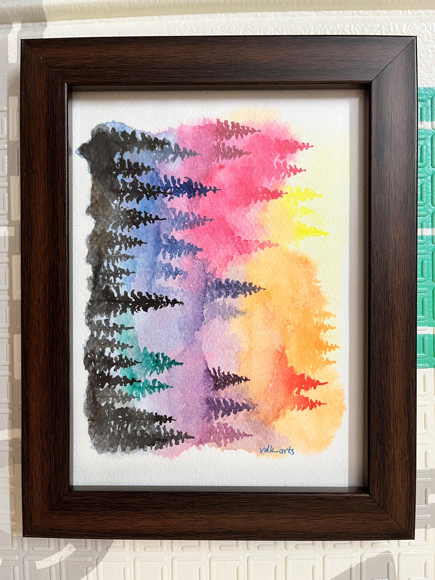 Misty Forest artwork by Vdk Arts