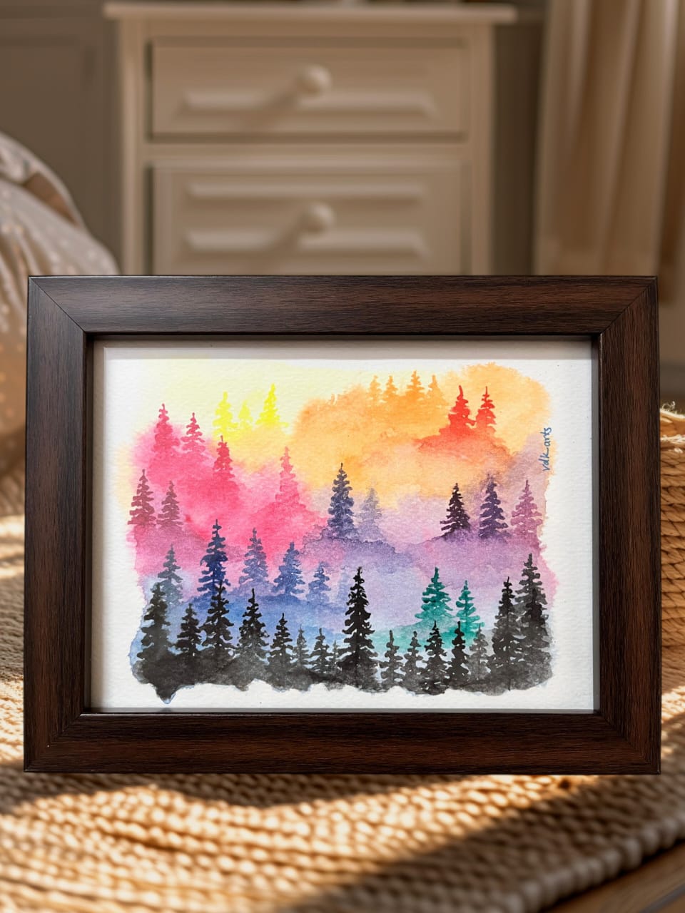 Misty Forest artwork by Vdk Arts