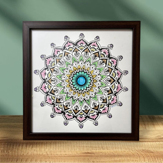Colorful Mandala artwork by Vdk Arts