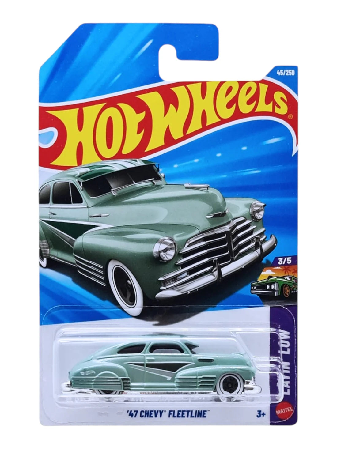 47 Chevy Fleetline (Teal) – Hot Wheels by Mattel - Imported (B Case)
