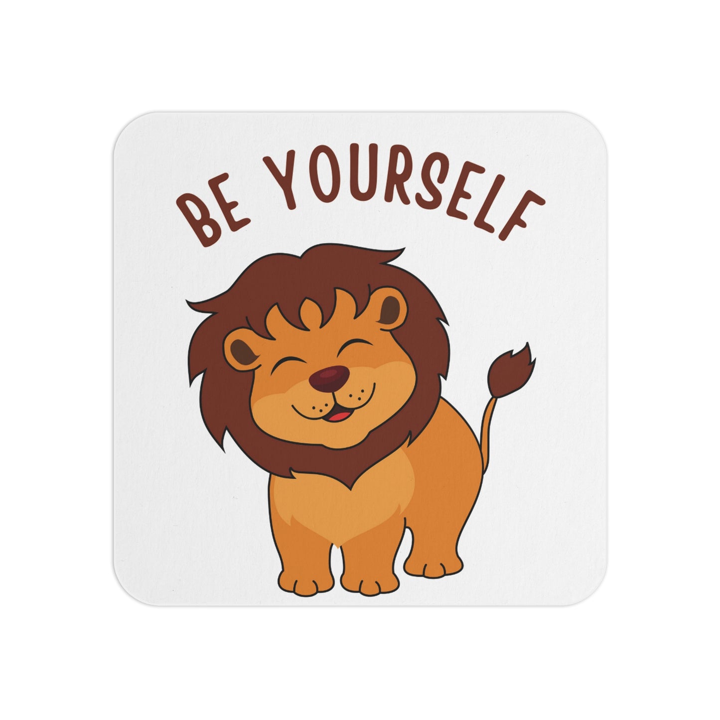 Be Yourself: Printed Coaster Set (Set of 4) - Prithvi Enterprises