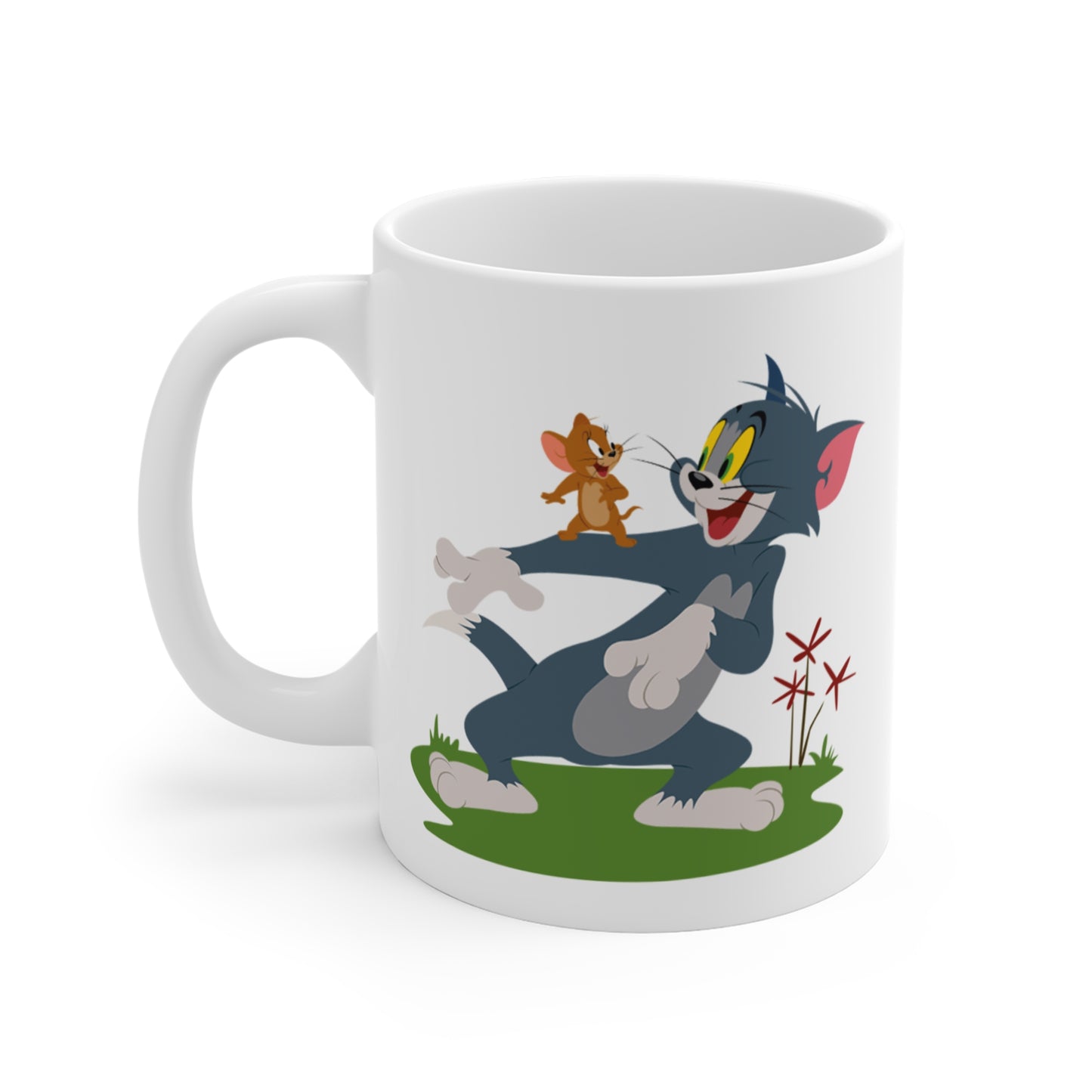 Tom and Jerry: Happy!!! Printed Ceramic Mug