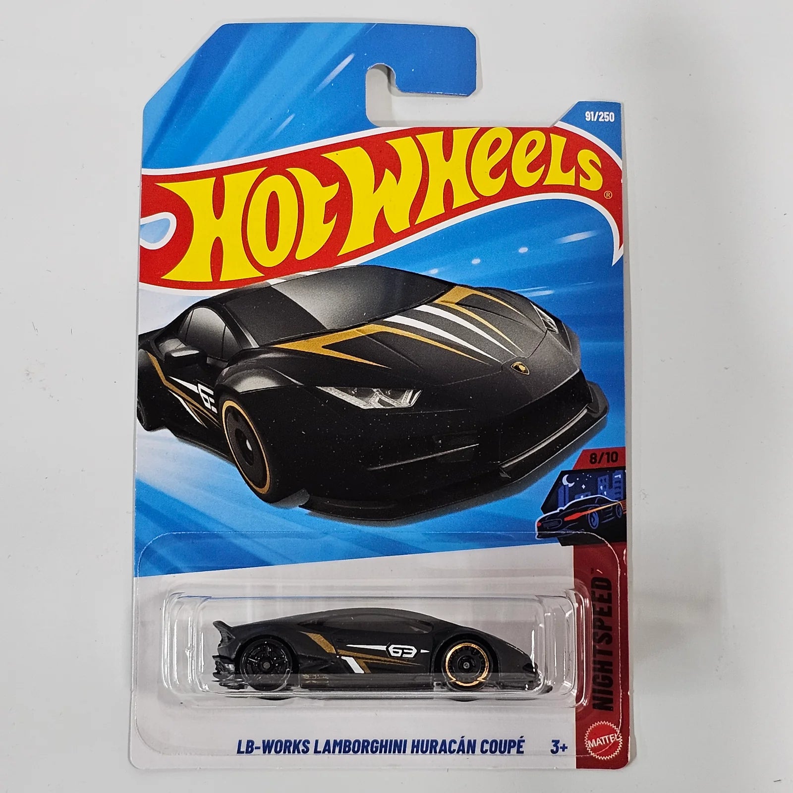LB-WORKS Lamborghini Huracán Coupé (Black) – Hot Wheels Imported by Ma