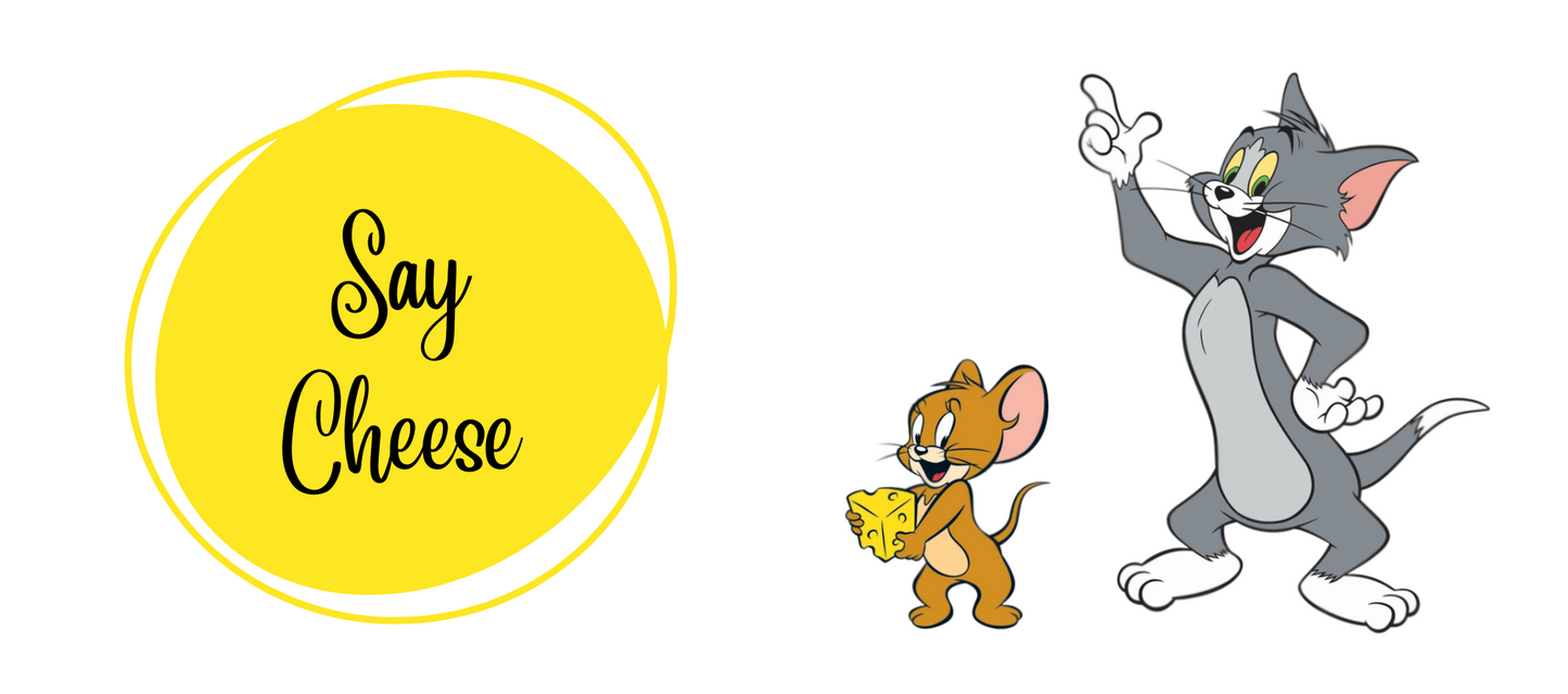 Tom and Jerry - Say Cheese: Printed Ceramic Pen Stand (11oz)