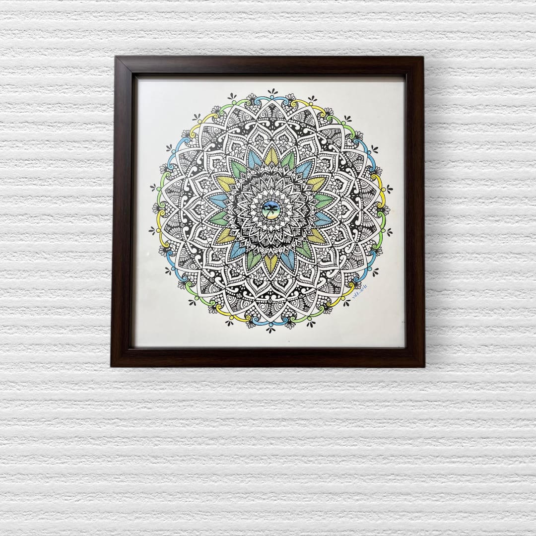 Beach Mandala artwork by Vdk Arts