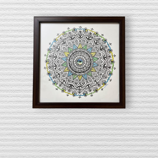 Beach Mandala artwork by Vdk Arts
