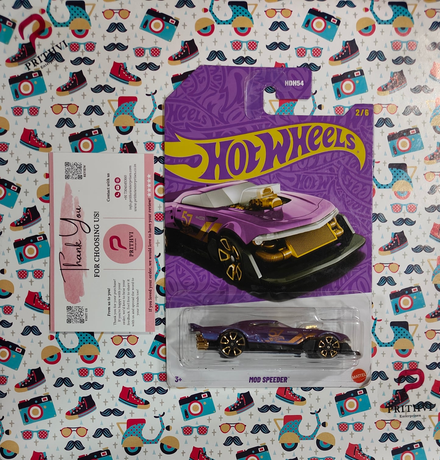 Mod Speeder – Hot Wheels 57 Years Edition 2025 by Mattel