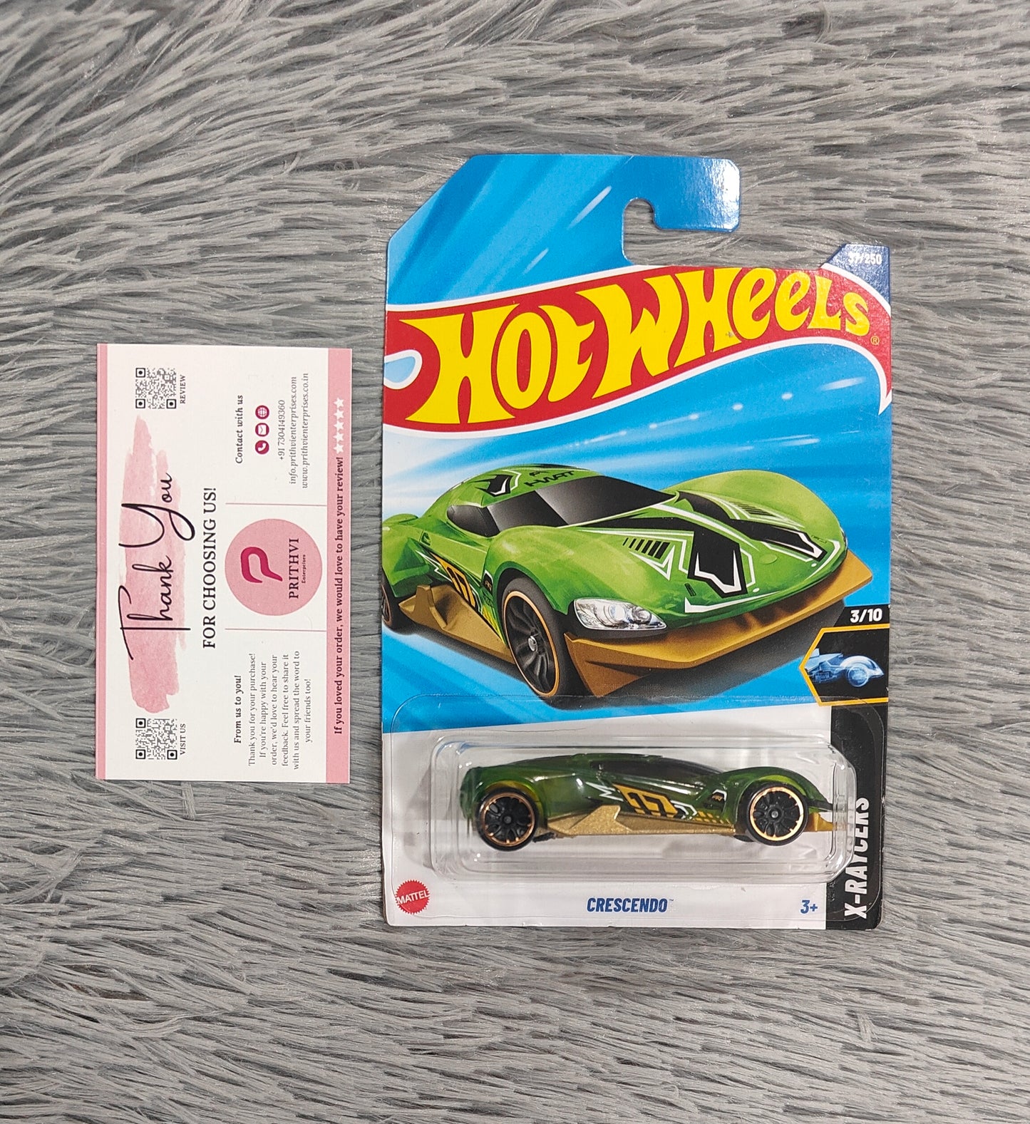 Crescendo (Green) – Hot Wheels 2025 by Mattel