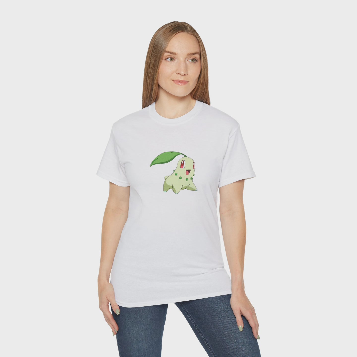 Pokémon: Chikorita Printed T-Shirt