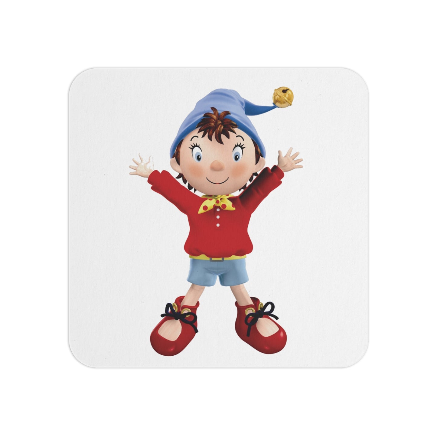 Noddy - Happy!: Printed Square Coaster Set (Set of 2)