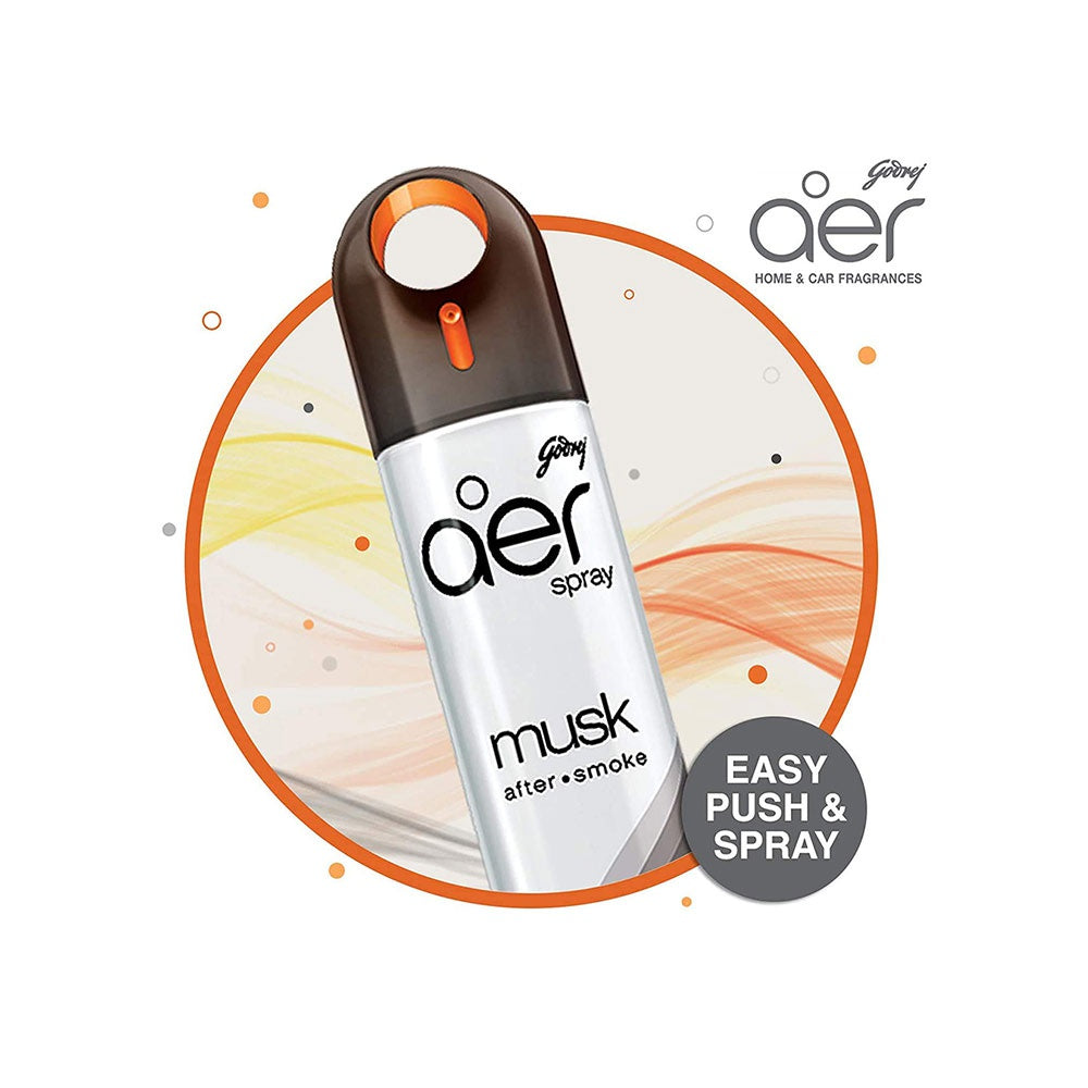 Godrej Aer Musk After Smoke Room Freshener : 220 ml