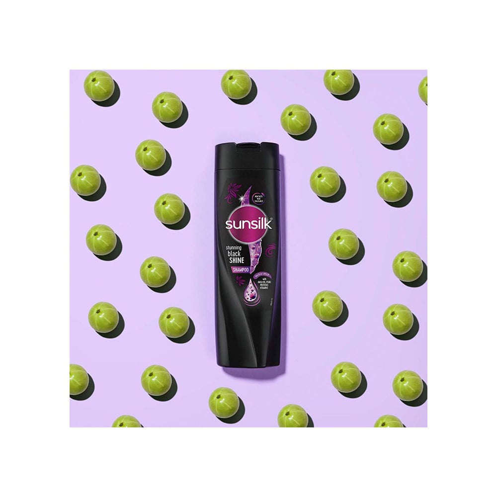 Sunsilk Stunning Black Shine Shampoo : 360 ml