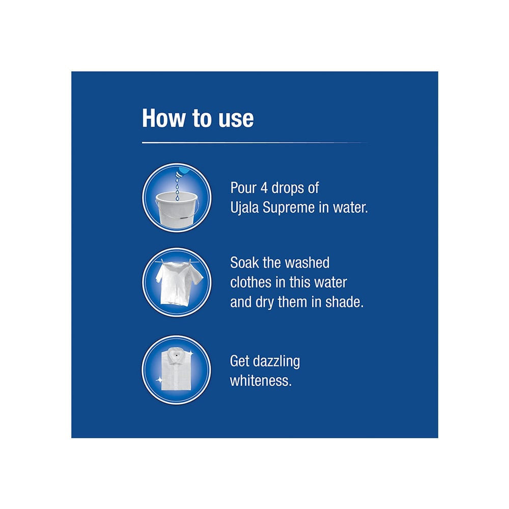 Ujala Ultra Radiance Fabric Whitener : 250 ml
