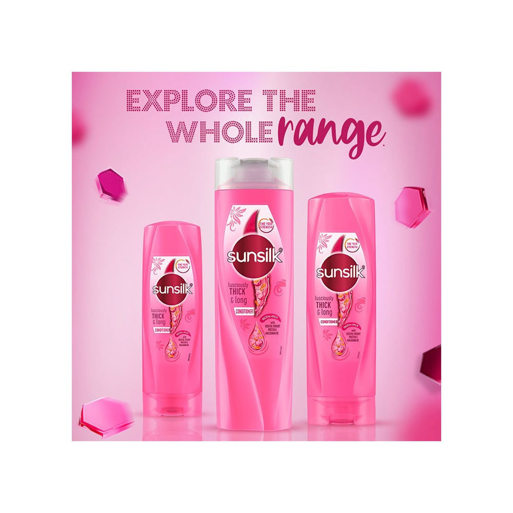 Sunsilk Lusciously Thick & Long Nourishing Conditioner : 180 ml