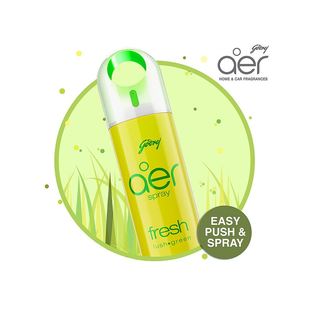 Godrej Aer Fresh Lush Green Room Freshener : 220 ml