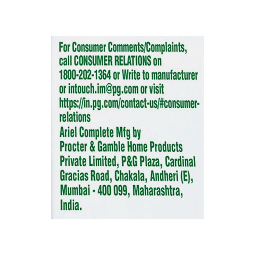 Ariel Complete Detergent Powder - Get 500 g Free : 1 kg + 500 g