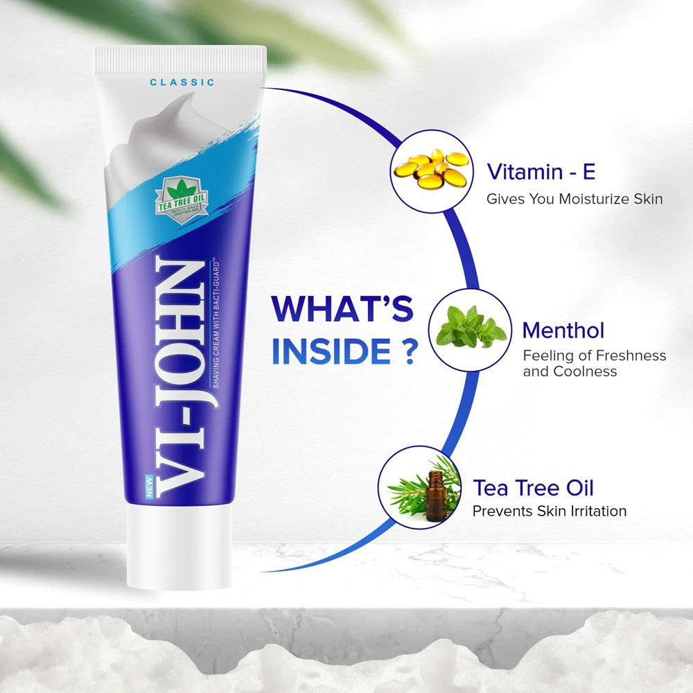 Vi-John Shaving Cream : 125 g