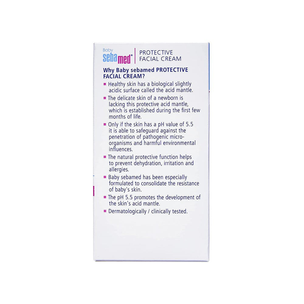 Sebamed Protective Facial Baby Cream : 50 ml