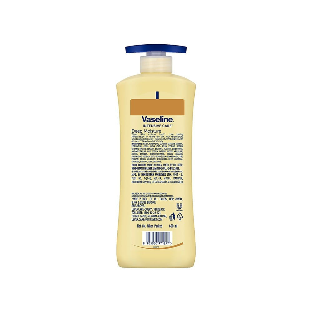Vaseline Intensive Care Deep Moisture Body Lotion : 600 ml