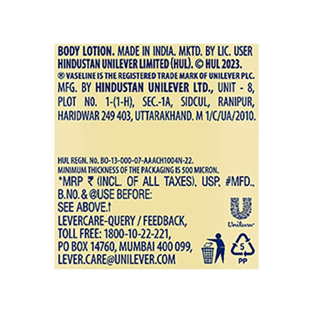 Vaseline Intensive Care Deep Moisture Body Lotion : 600 ml