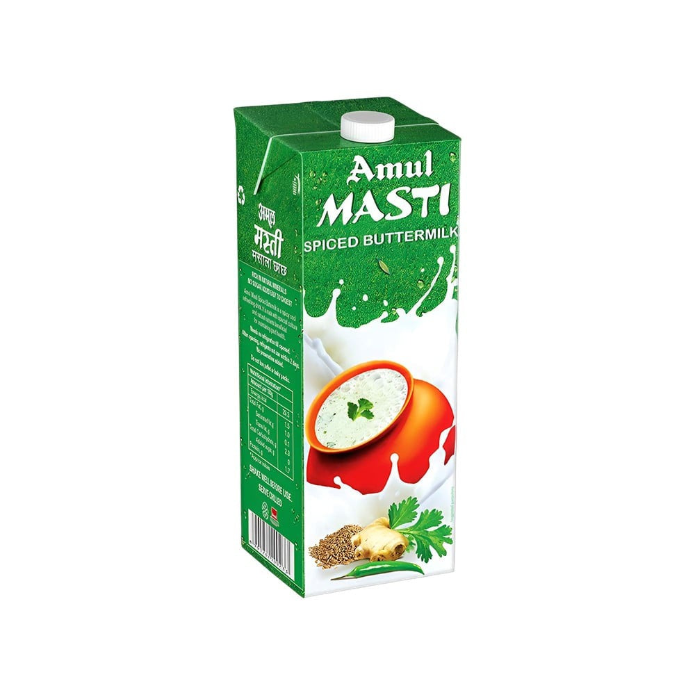 Amul Masti Spiced Salted Buttermilk : 1 l