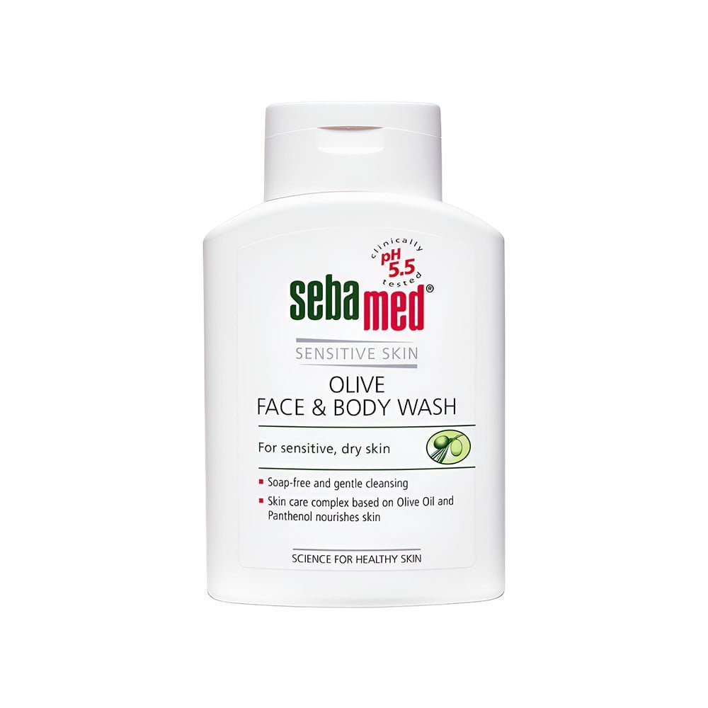 Sebamed Olive Face & Body Wash (For Sensitive & Dry Skin) : 200 ml