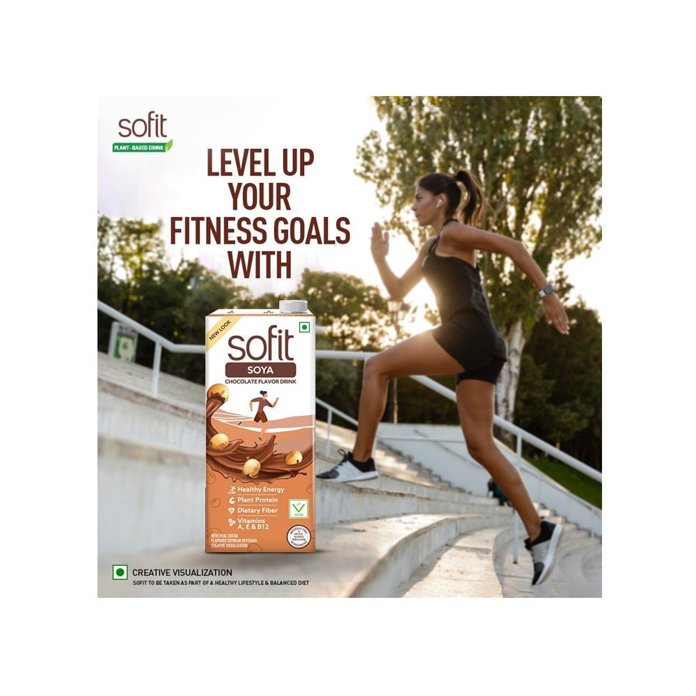 Sofit Chocolate Soy Beverage : 1 ltr