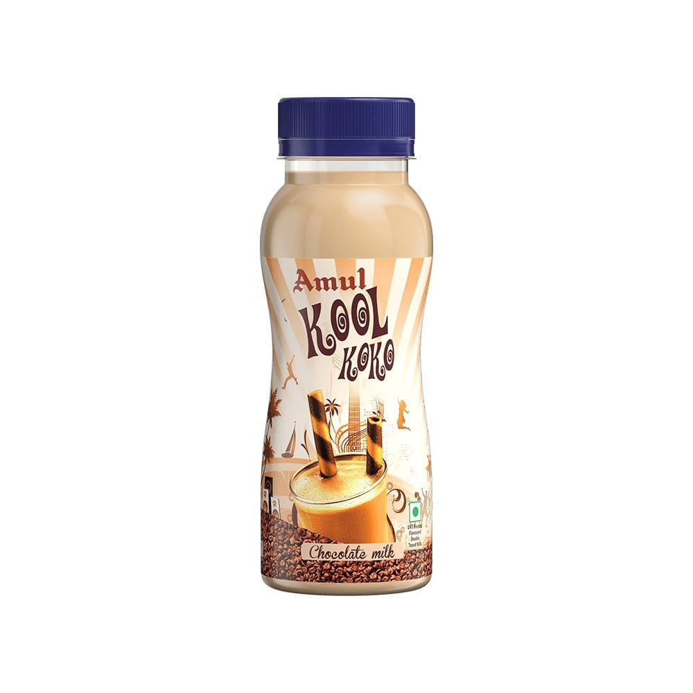 Amul Kool Koko Chocolate Flavoured Milk : 200 ml