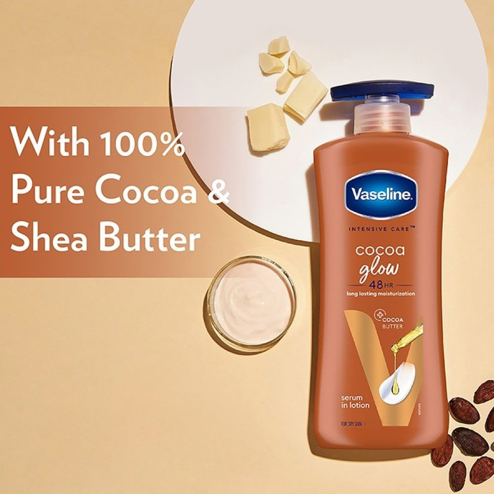 Vaseline Intensive Care Cocoa Glow Body Lotion : 400 ml