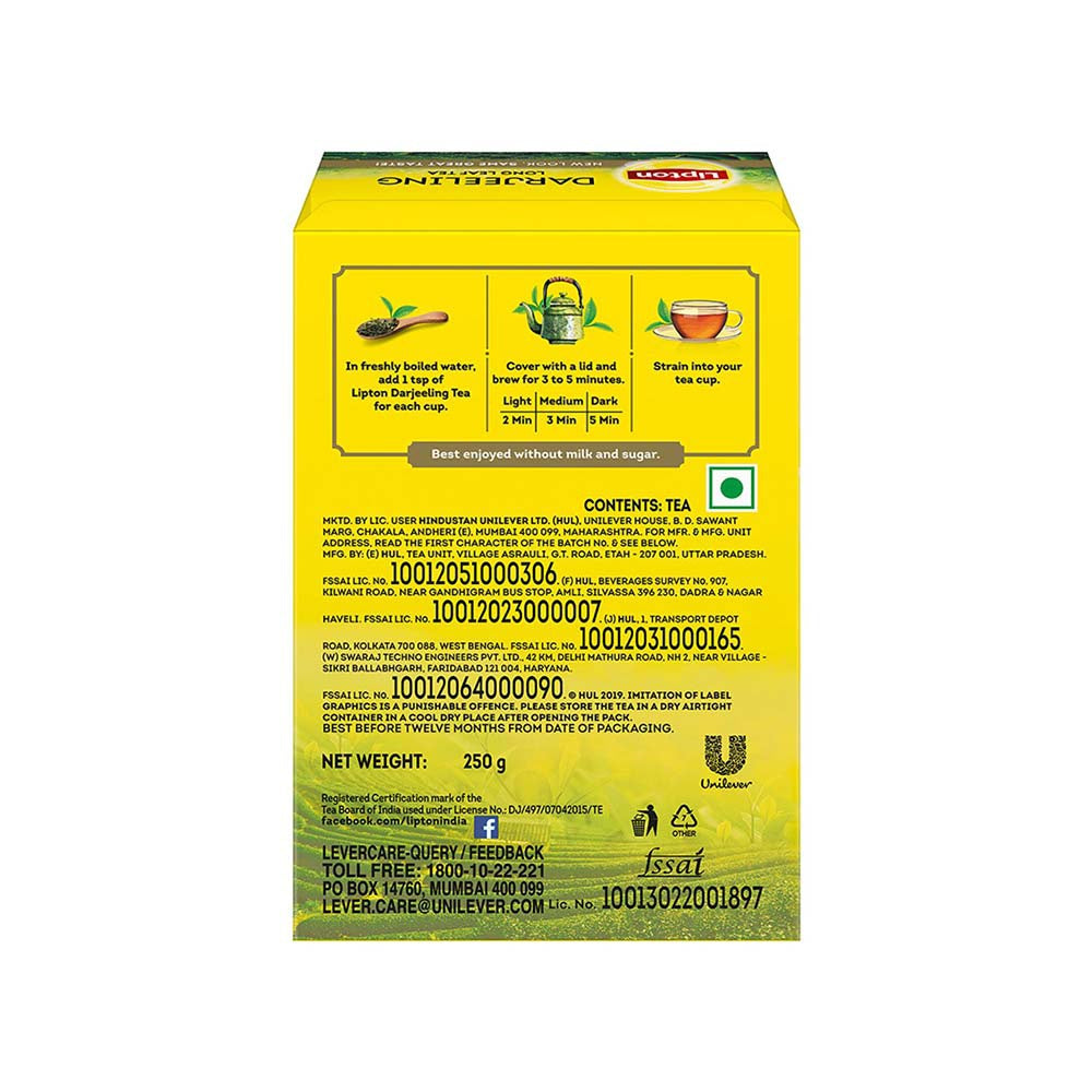 Lipton Darjeeling Tea : 250 g