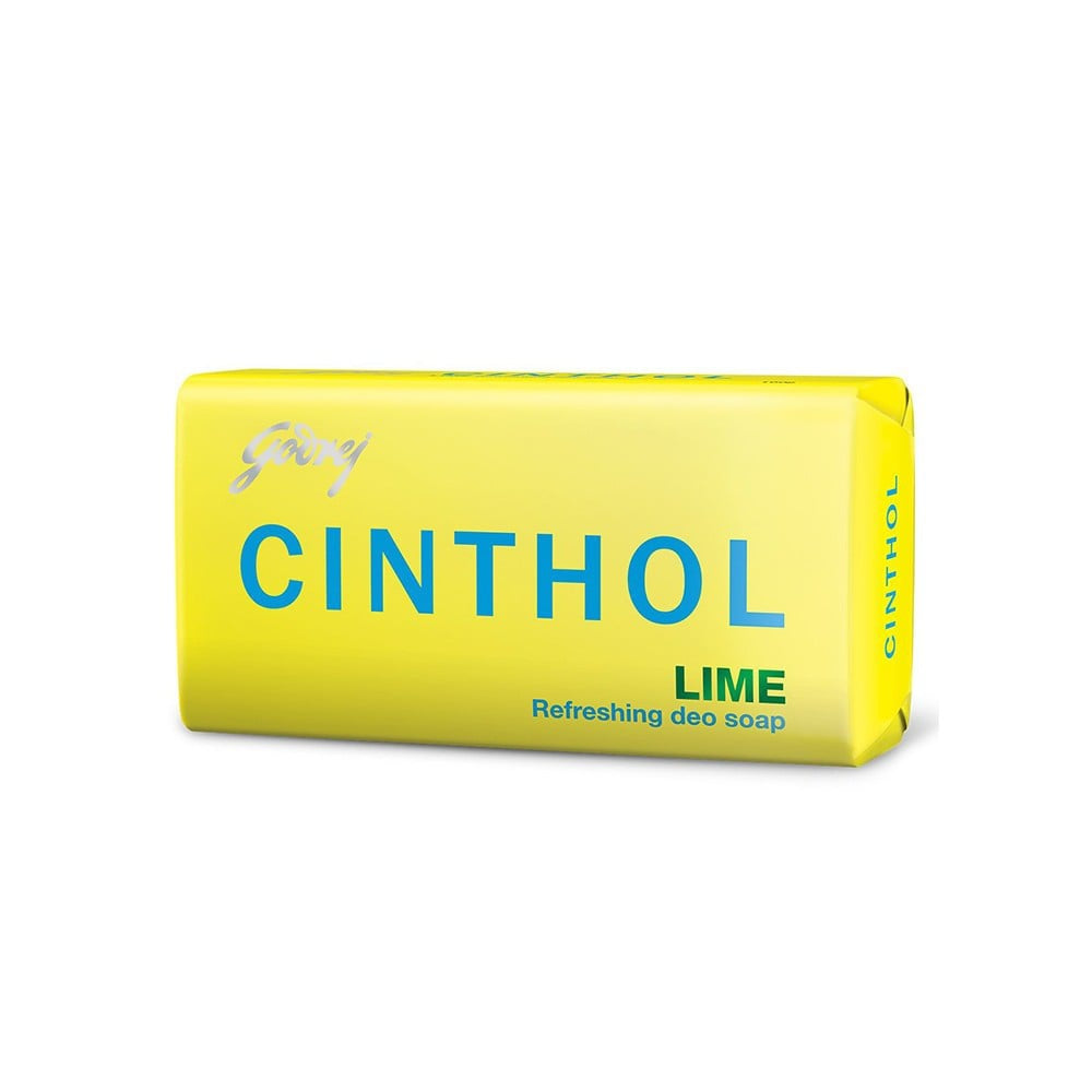 Cinthol Lime Bath Soap 5 x 100 g - Buy 4 Get 1 Free : 5 x 100 g