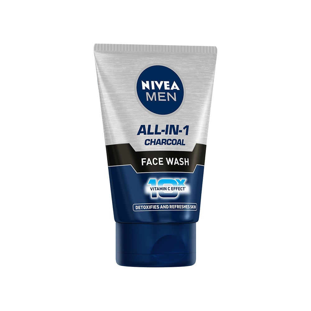 Nivea Men All-In-1 Charcoal Face Wash : 100 g