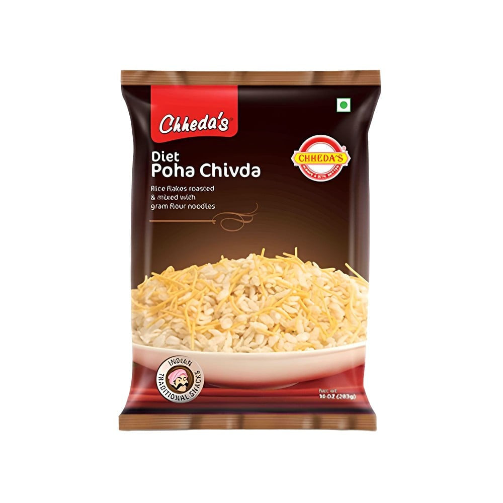 Chheda's Diet Poha Chivda Namkeen : 170 g