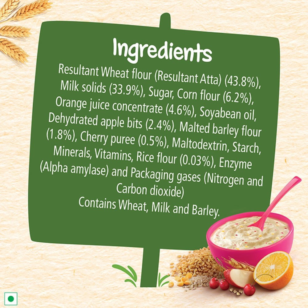 Nestle Cerelac with Milk Multigrain & Fruits Baby Cereal (From 12 to 24 Months) : 300 g