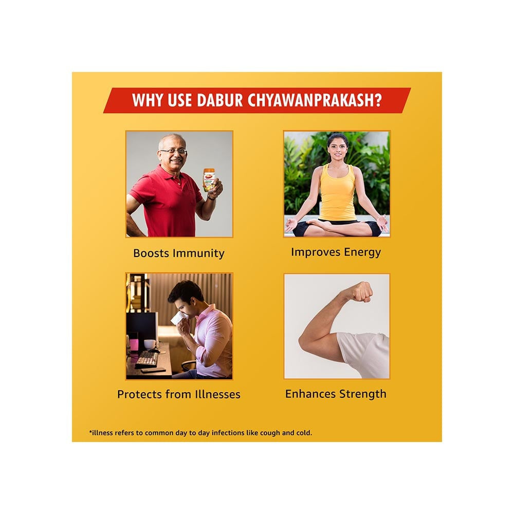 Dabur Chyawanprash Sugar Free - Safe for Diabetics with 40+ Ayurvedic Herbs : 900 g