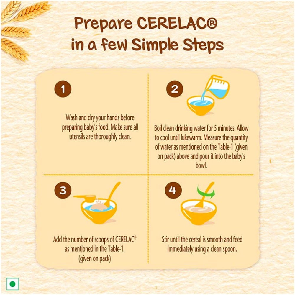 Nestle Cerelac with Milk, Rice Vegetables Baby Cereal (From 8 to 24 Months) : 300 g