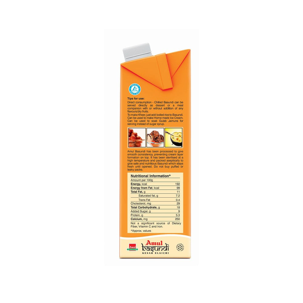 Amul Basundi : 1 ltr