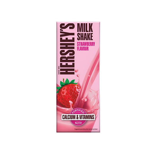 Hershey's Strawberry Flavour Milkshake : 180 ml