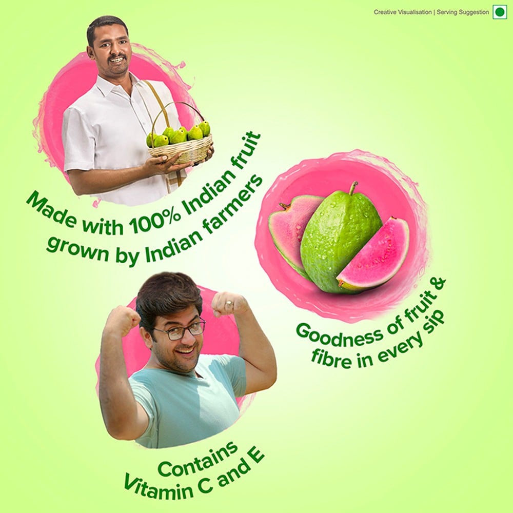 B Natural Guava Juice : 1 ltr