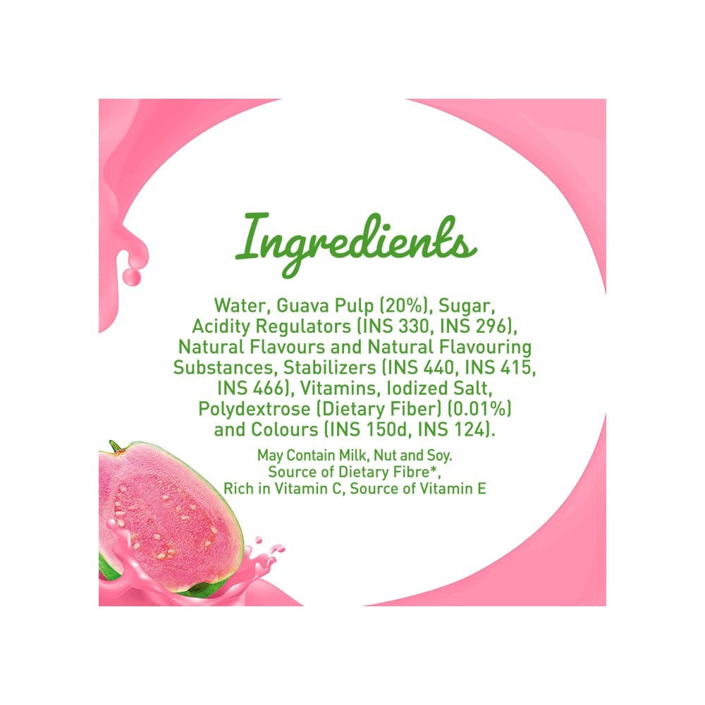 B Natural Guava Juice : 1 ltr