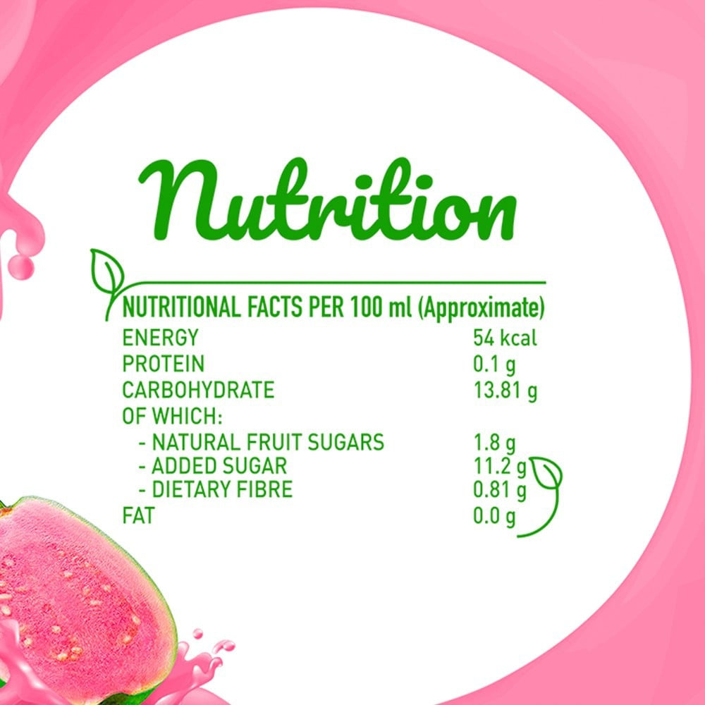 B Natural Guava Juice : 1 ltr